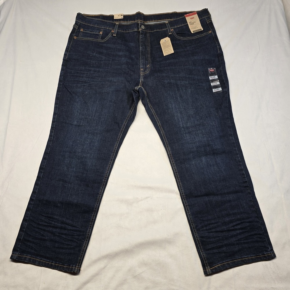 levis 541 athletic taper stretch jeans Men 46x29 Blue